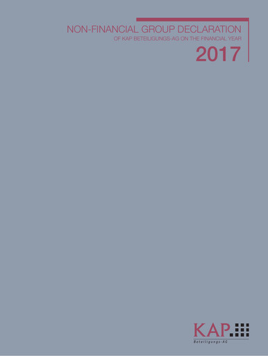 Vorschaubild KAP AG Nachhaltigkeitsbericht 2017