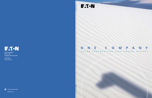 Thumbnail Eaton Annual Report 2000