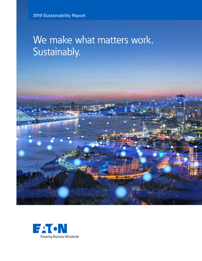 Thumbnail Eaton Sustainability Report 2019