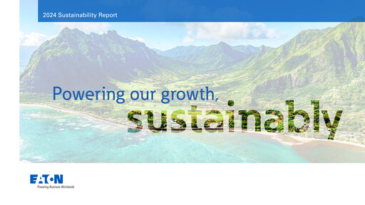 Thumbnail Eaton Sustainability Report 2024