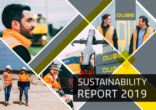 Thumbnail Qube Holdings Sustainability Report 2019