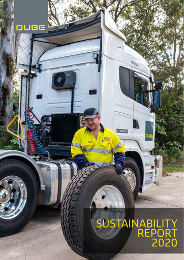 Thumbnail Qube Holdings Sustainability Report 2020