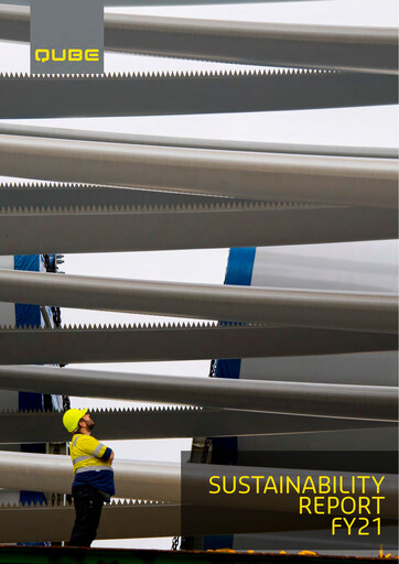 Thumbnail Qube Holdings Sustainability Report 2021