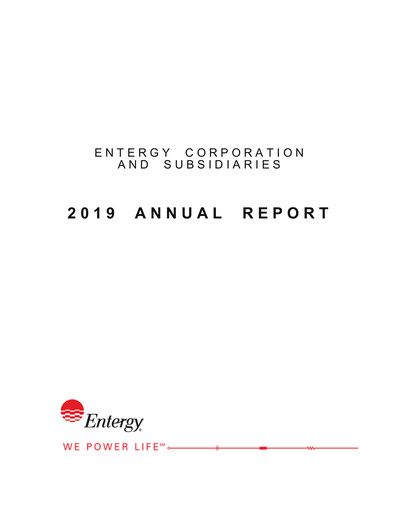 Thumbnail Entergy Annual Report 2019