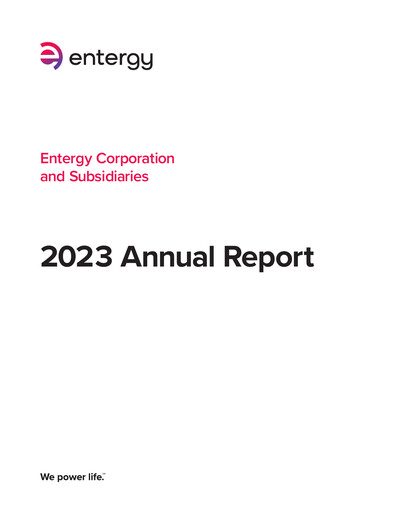 Thumbnail Entergy Annual Report 2023