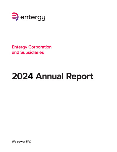 Thumbnail Entergy Annual Report 2024