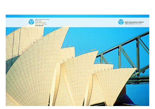 Thumbnail QBE Insurance
 Annual Report 2003