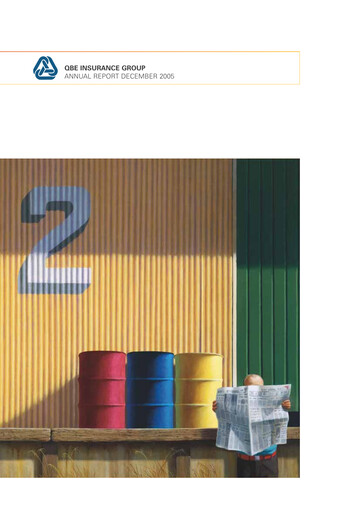 Thumbnail QBE Insurance
 Annual Report 2005