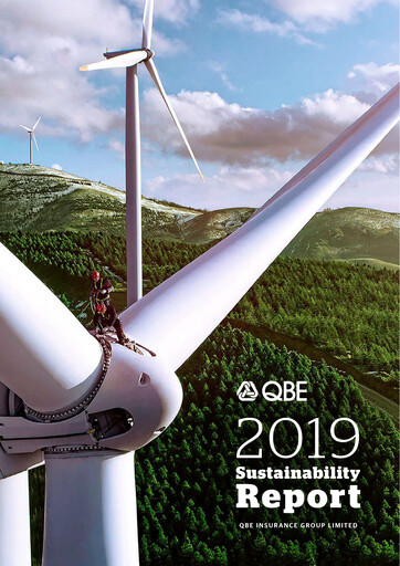 Miniature QBE Insurance
 Rapport de durabilité 2019