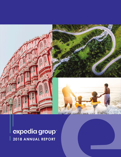 Thumbnail Expedia Group Annual Report 2018