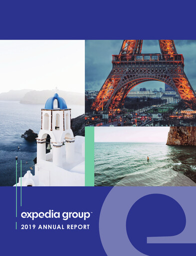 Thumbnail Expedia Group Annual Report 2019