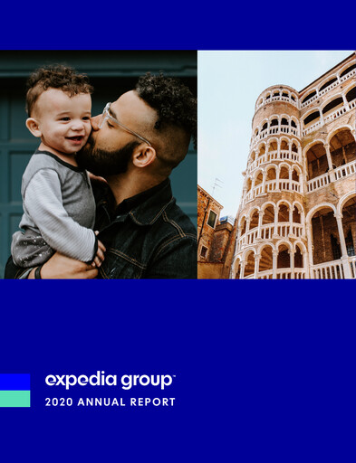 Thumbnail Expedia Group Annual Report 2020
