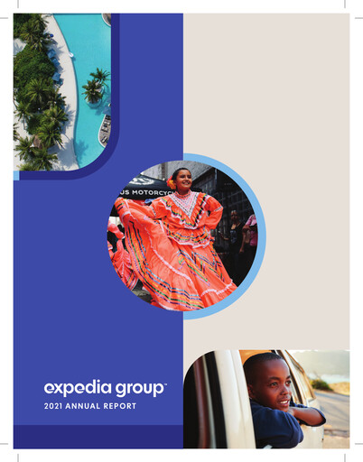 Thumbnail Expedia Group Annual Report 2021