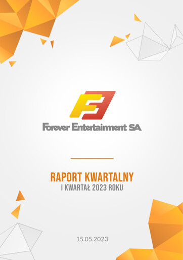 Thumbnail Forever Entertainment Quarterly Report 2023-q1