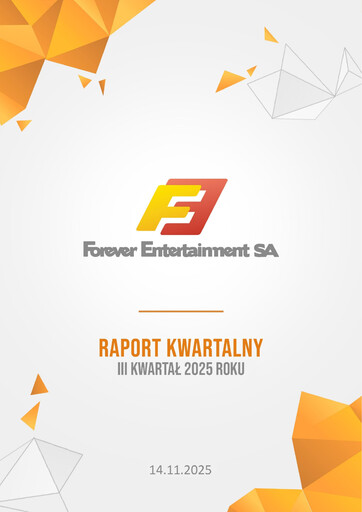 Thumbnail Forever Entertainment Quarterly Report 2025-q3