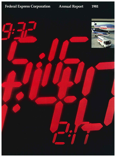 Vorschaubild FedEx Jahresbericht 1981