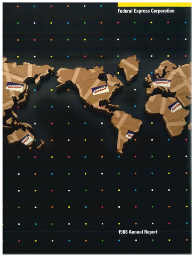 Vorschaubild FedEx Jahresbericht 1988