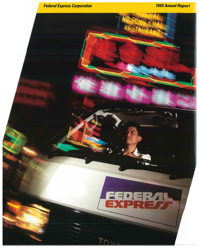 Vorschaubild FedEx Jahresbericht 1989