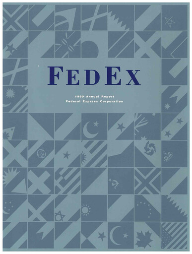Vorschaubild FedEx Jahresbericht 1990