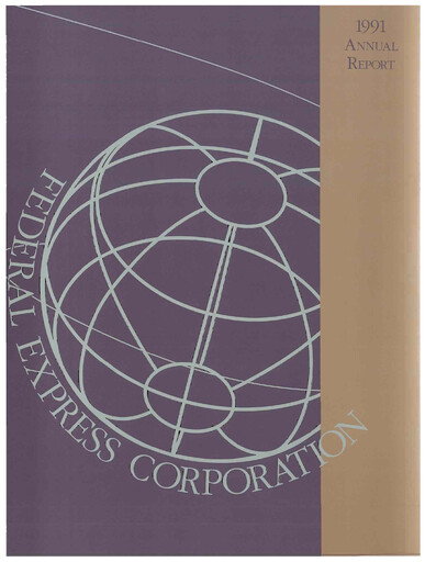Vorschaubild FedEx Jahresbericht 1991