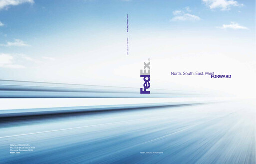 Vorschaubild FedEx Jahresbericht 2013