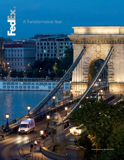 Vorschaubild FedEx Jahresbericht 2015