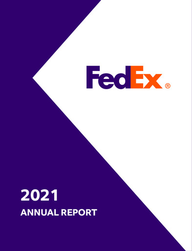 Vorschaubild FedEx Jahresbericht 2021