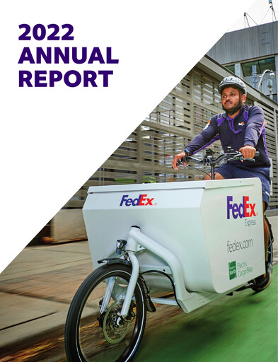 Vorschaubild FedEx Jahresbericht 2022