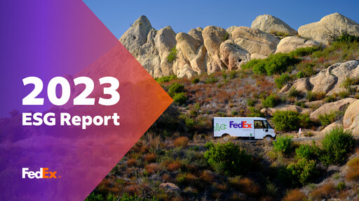 Vorschaubild FedEx ESG-Bericht 2023