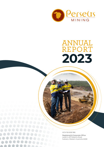 Thumbnail Perseus Mining Annual Report 2023