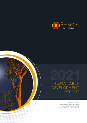 Thumbnail Perseus Mining Sustainability Report 2021