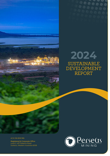Thumbnail Perseus Mining Sustainability Report 2024