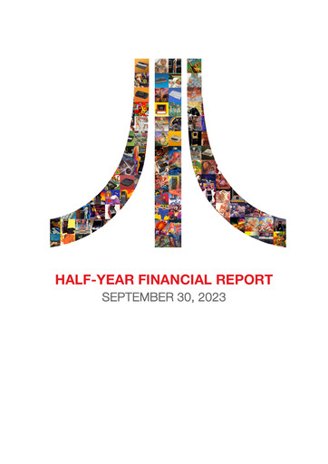 Miniature ATARI Rapport financier 2023-h1