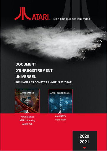 Thumbnail ATARI Universal Registration Document 2021