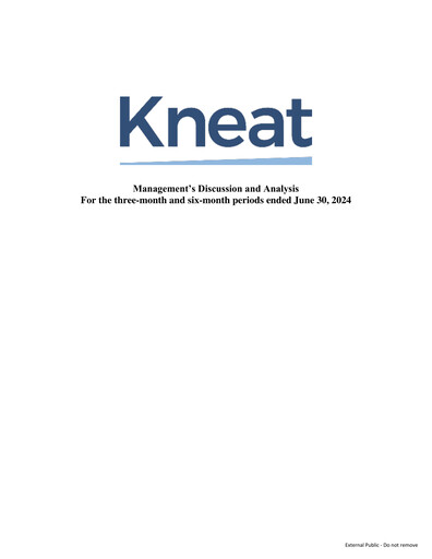 Thumbnail kneat.com Quarterly Report 2024-q2