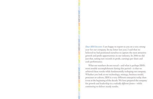 Thumbnail IBM Annual Report 2006