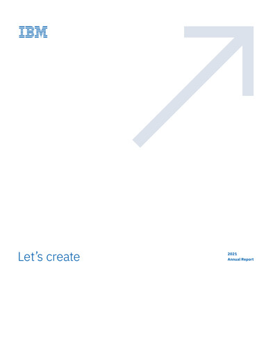 Thumbnail IBM Annual Report 2021