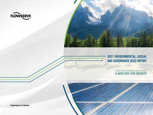 Thumbnail Flowserve
 ESG Report 2021