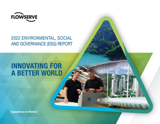 Thumbnail Flowserve
 ESG Report 2022