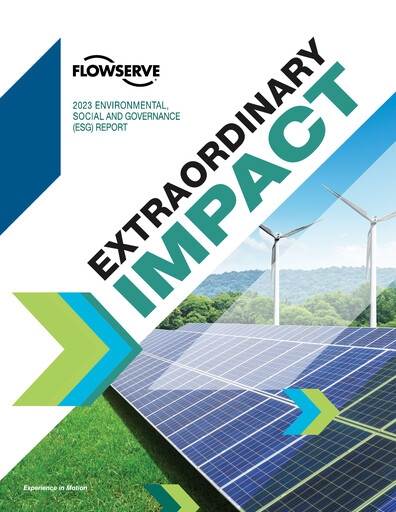 Thumbnail Flowserve
 ESG Report 2023