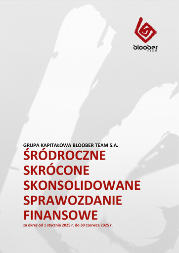 Thumbnail Bloober Team Financial Statement 2025-h1