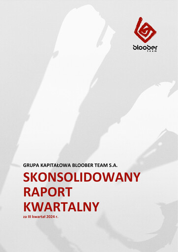 Thumbnail Bloober Team Quarterly Report 2024-q3