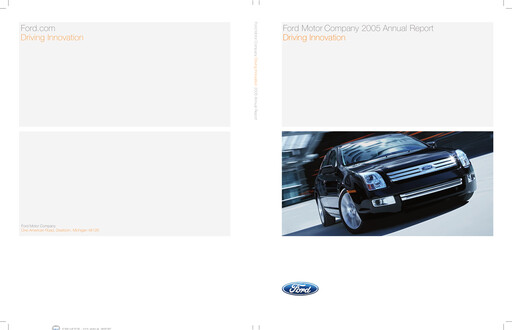 Thumbnail Ford Annual Report 2005