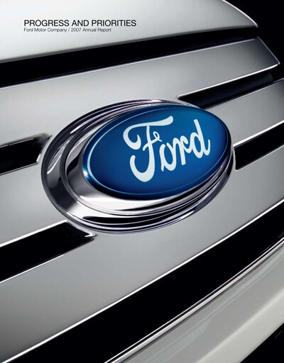 Thumbnail Ford Annual Report 2007