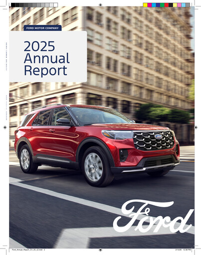Thumbnail Ford Annual Report 2025