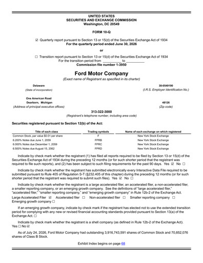 Thumbnail Ford Quarterly Report 2026-q2