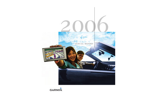 Thumbnail Garmin Annual Report 2006