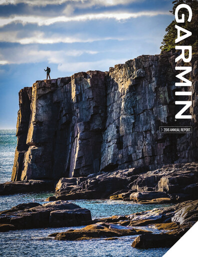 Thumbnail Garmin Annual Report 2016