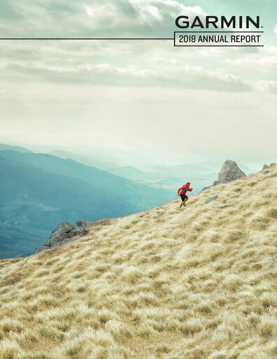 Thumbnail Garmin Annual Report 2018
