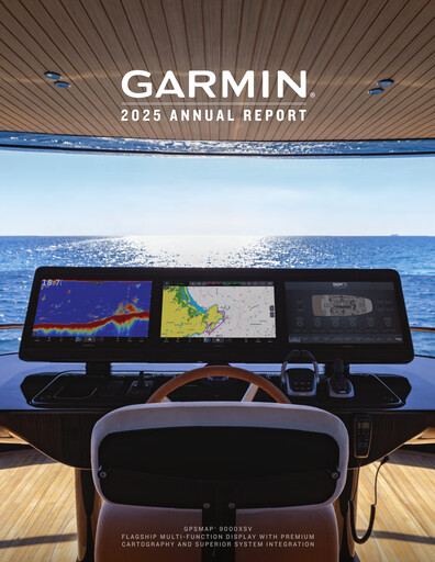 Thumbnail Garmin Annual Report 2025